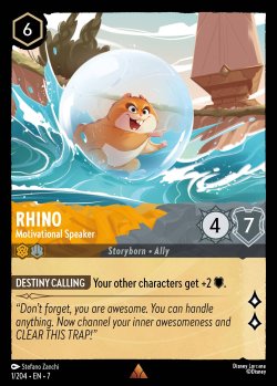 Rhino - Motivational Speaker