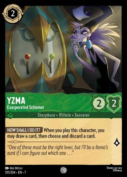 Yzma - Exasperated Schemer