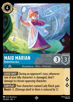 Maid Marian - Badminton Ace