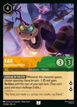 Kaa - Hypnotizing Python