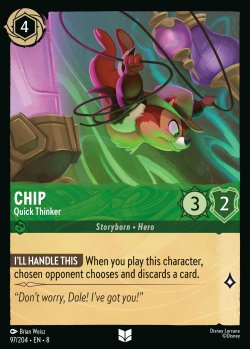 Chip - Quick Thinker