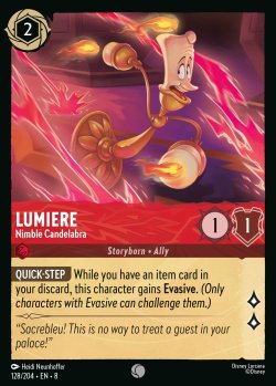 Lumiere - Nimble Candelabra