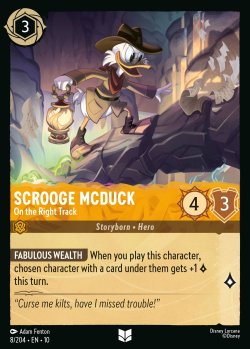 Scrooge McDuck - On the Right Track