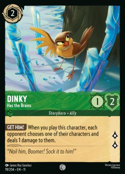 Dinky - Has the Brains