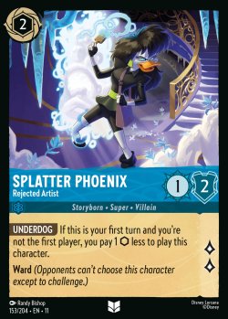 Splatter Phoenix - Rejected Artist