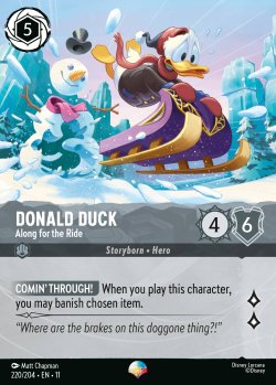 Donald Duck - Along for the Ride