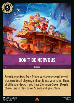 Don't Be Nervous