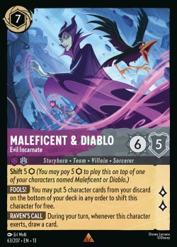 Maleficent & Diablo - Evil Incarnate