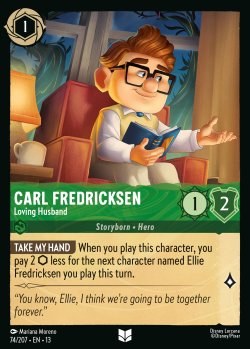 Carl Fredricksen - Loving Husband