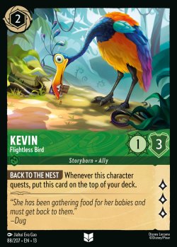 Kevin - Flightless Bird