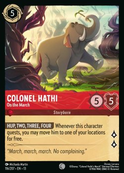 Colonel Hathi - On the March