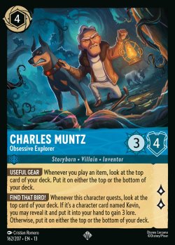 Charles Muntz - Obsessive Explorer
