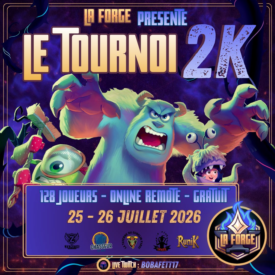 TOURNOI LA FORGE 2K #01 : INVASION EPINEUSE