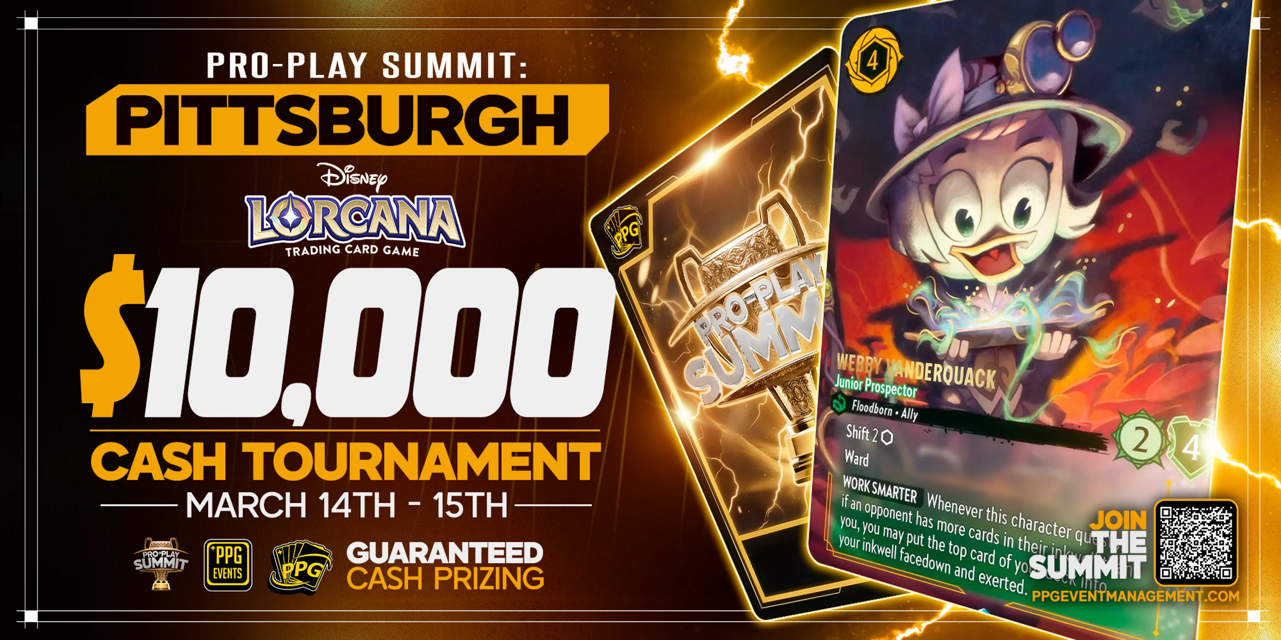 Disney Lorcana $10,000 Cash Tournament @ Pro-Play Summit: Pittsburgh